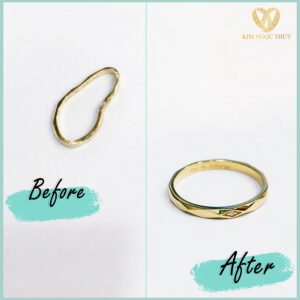 cách làm nhẫn chật đeo vừa tay