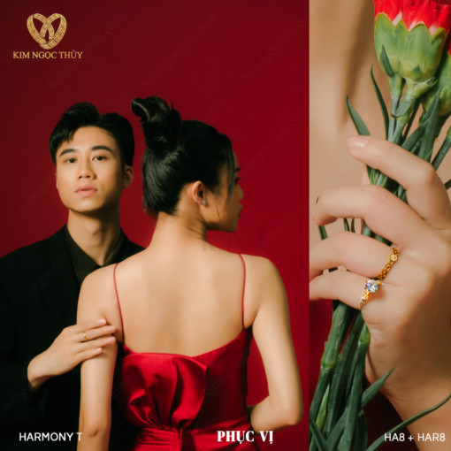 Nhẫn cưới Phục Vị: Thiết kế ý nghĩa, chất liệu cao cấp