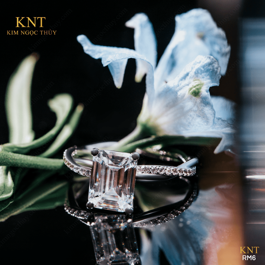 nhẫn đính hôn moissanite được yêu thích nhất