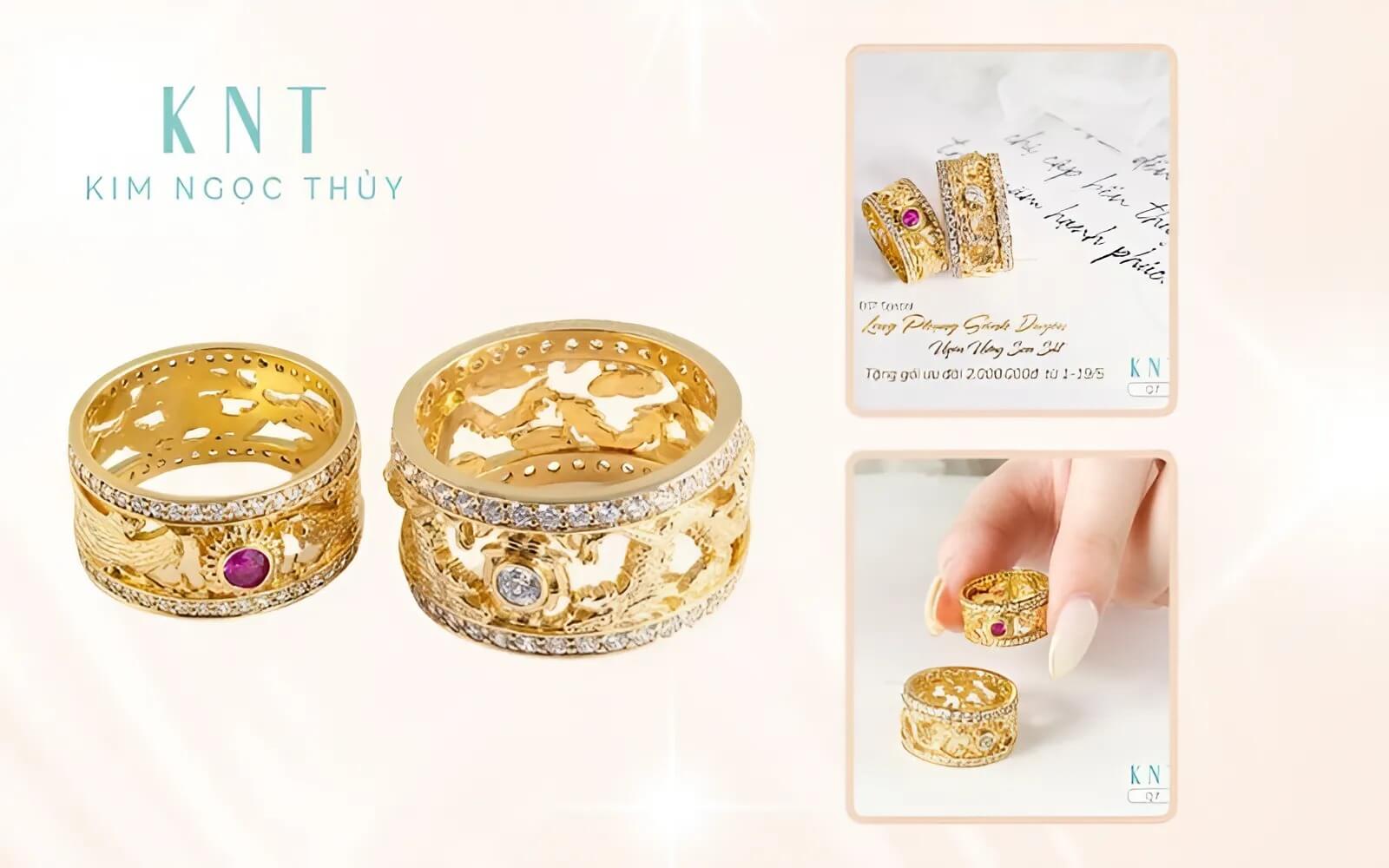 Người thợ kim hoàn đang chế tác một món trang sức tinh xảo