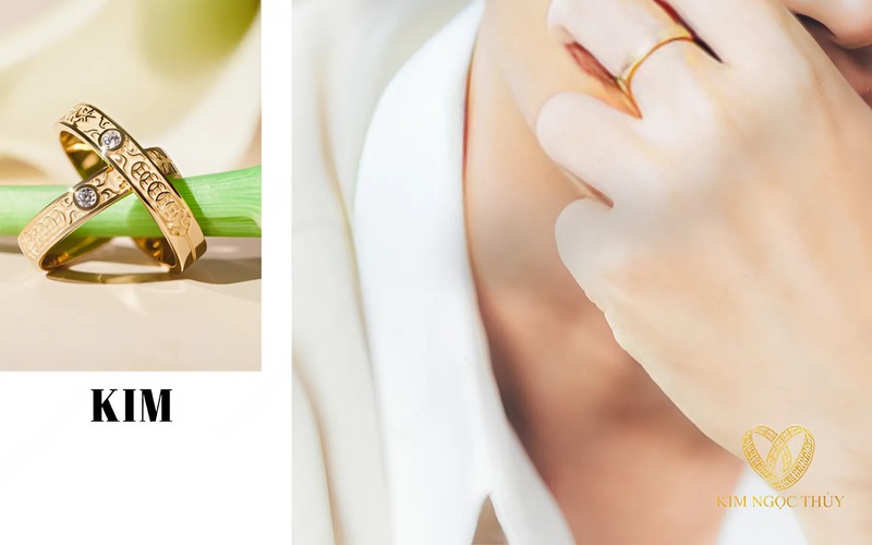 Với những người thuộc mệnh Kim, việc lựa chọn nhẫn cưới nên ưu tiên các yếu tố tương sinh và bản mệnh