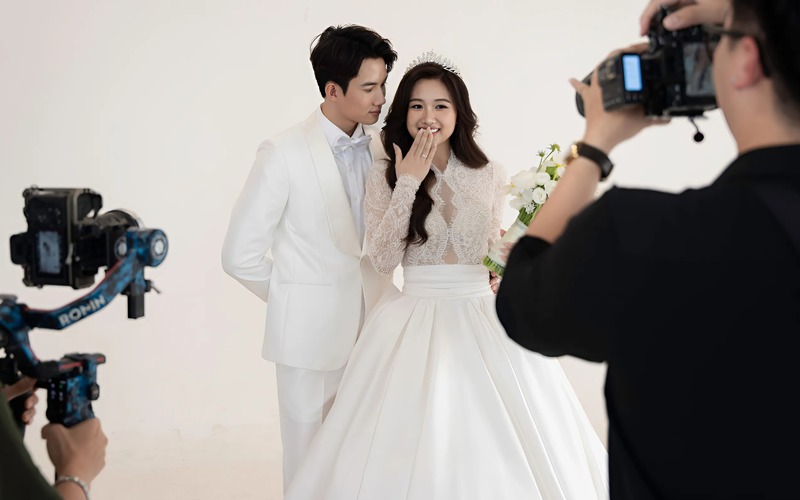 Nên trao đổi thẳng thắn với ekip chụp để có được những bức ảnh ưng ý nhất