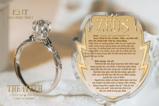 Nhẫn đính hôn R371 thiết kế thanh mảnh và tinh tế