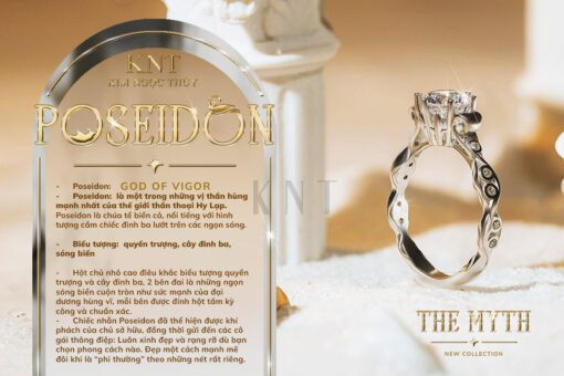 Nhẫn đính hôn R378 là biểu tượng của tình yêu bền vững