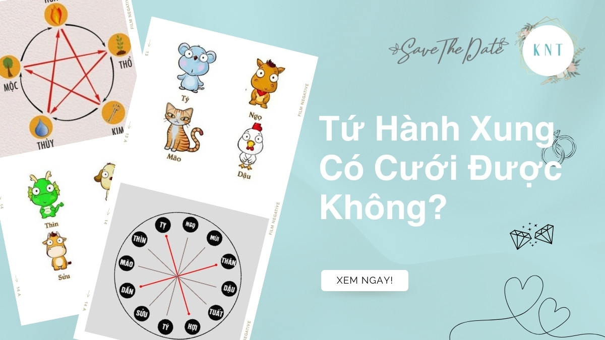 Tứ Hành Xung Có Cưới Được Không? Giải Mã Và Lời Khuyên
