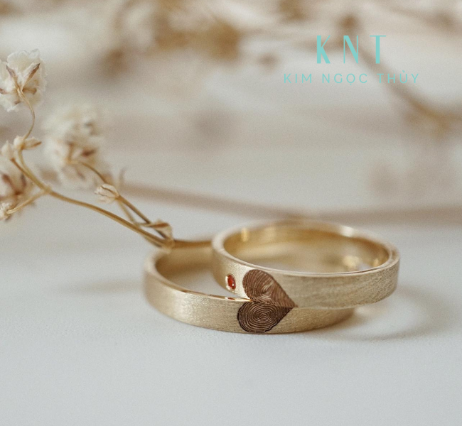 Nhẫn cưới thiết kế riêng