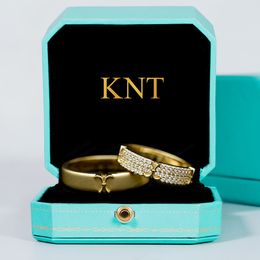 Nhẫn cưới J72 màu vàng vàng sang trọng