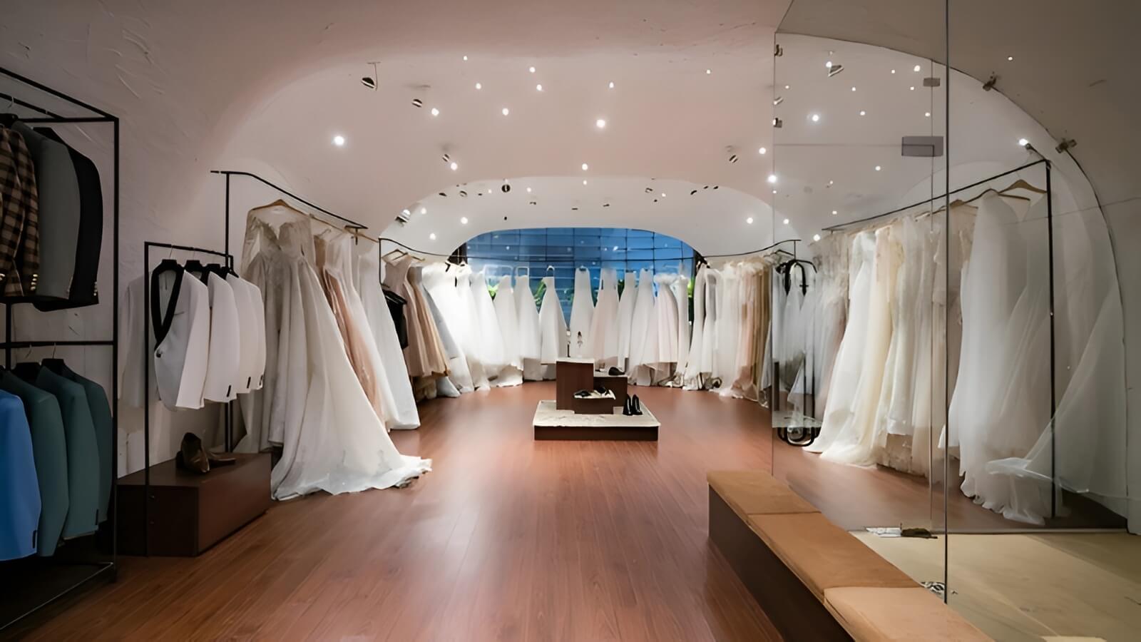 Một cửa hàng váy cưới uy tín sẽ cho bạn sự an tâm khi chọn lựa