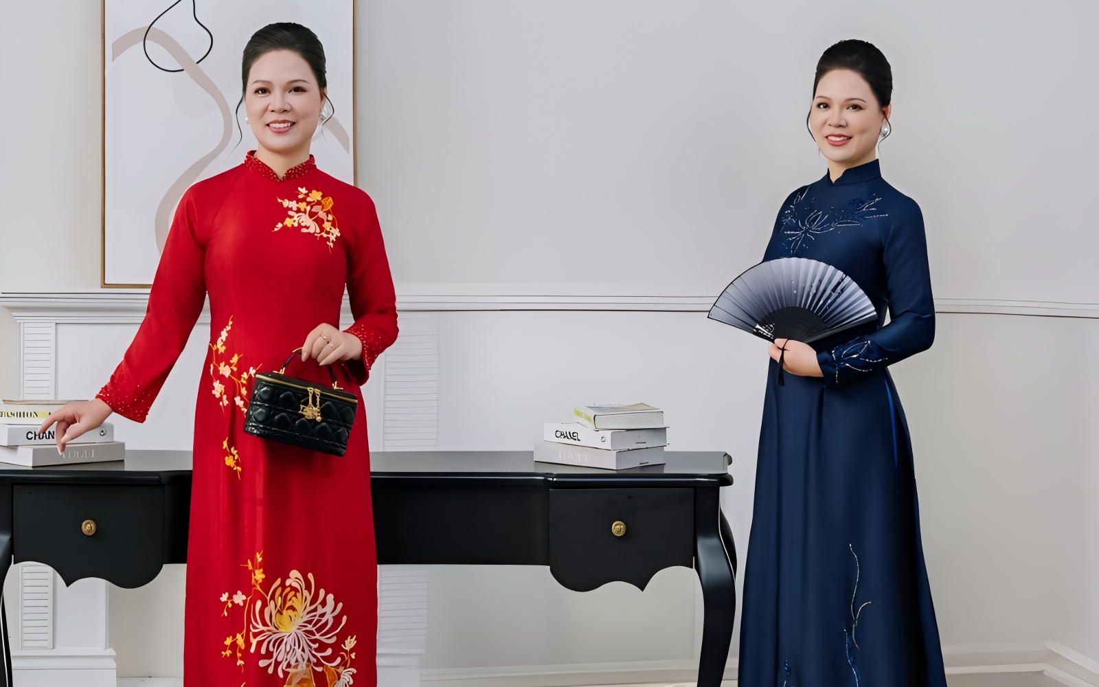 Lựa chọn áo dài phù hợp ngân sách mẹ.