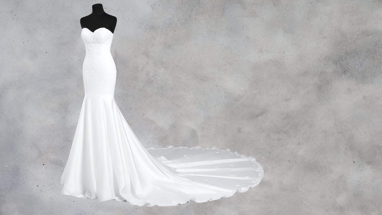 Váy cưới đuôi cá là một "tuyệt tác" tôn vinh đường cong cơ thể của cô dâu