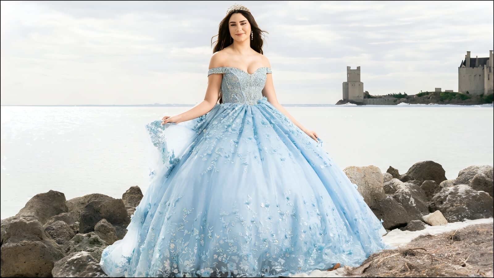 Váy cưới công chúa, hay còn gọi là ballgown, là hiện thân của sự lộng lẫy