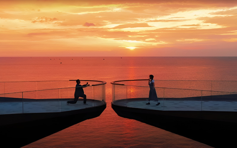 Cầu hôn bên biển vừa lãng mạn vừa thư giãn trọn vẹn