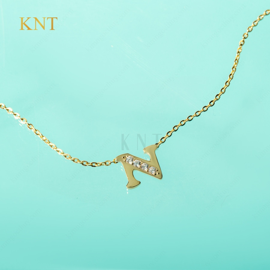 Dây Chuyền Freedom Sky Chữ N - Thiết Kế Độc Đáo tại Kim Ngọc Thủy