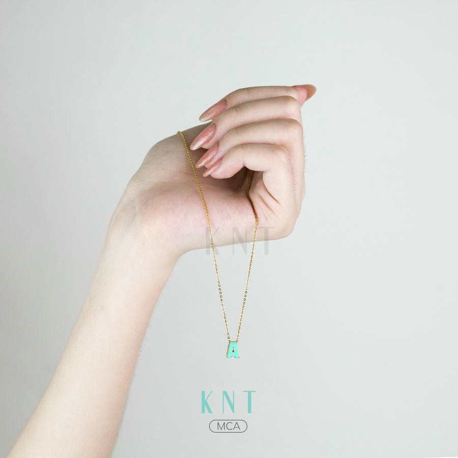 Mặt dây chuyền Sea La Vie chữ A - Thiết kế độc đáo