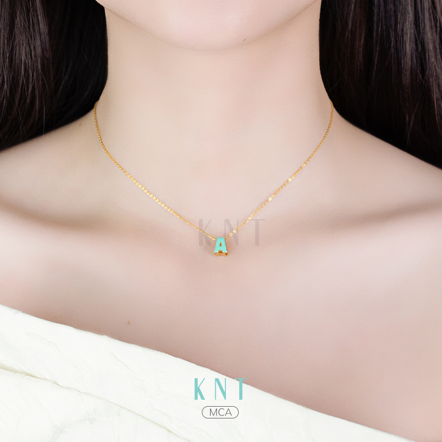 Mặt dây chuyền Sea La Vie chữ A độc đáo từ Kim Ngọc Thủy.