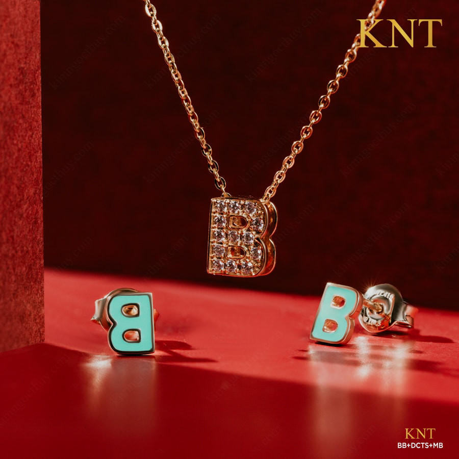 Mặt dây chuyền Sea La Vie chữ B - Thiết kế tinh tế