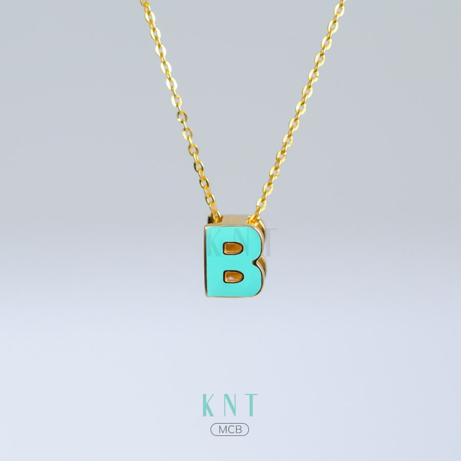 Mặt dây chuyền Sea La Vie chữ B | Kim Ngọc Thủy