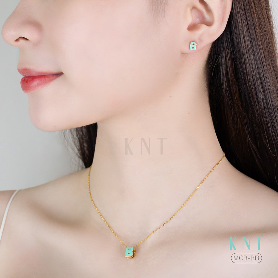 Mặt dây chuyền Sea La Vie chữ B - Món trang sức tinh tế cho phụ nữ hiện đại