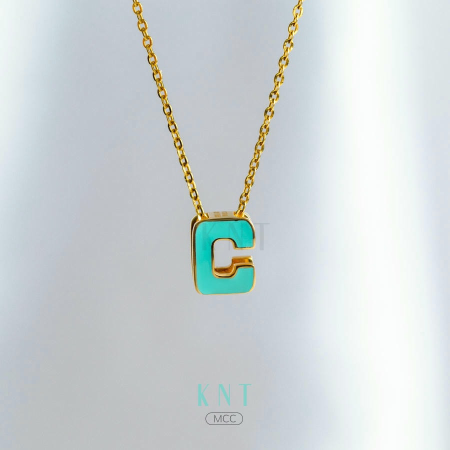 Mặt dây chuyền Sea La Vie chữ C - Cá tính, độc đáo