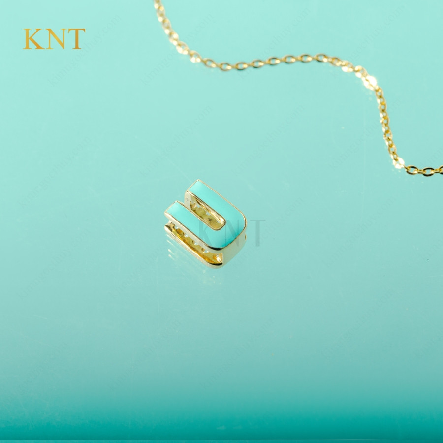 Mặt dây chuyền Sea La Vie chữ U - Tinh tế, hiện đại