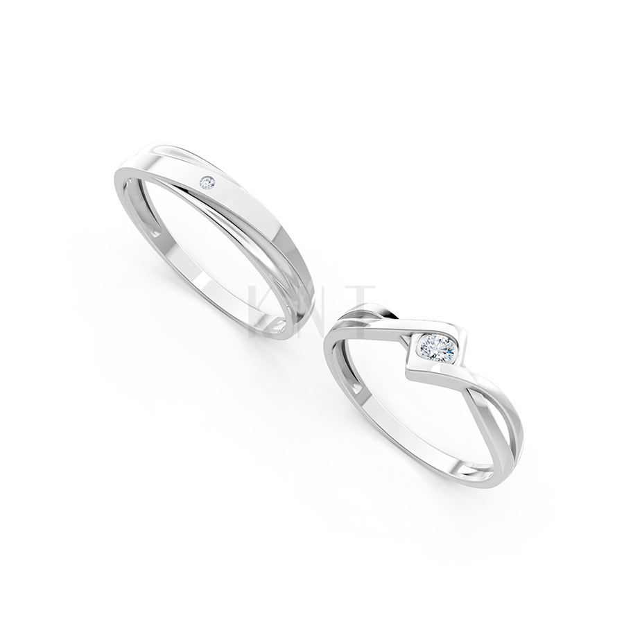 Nhẫn cặp vàng CV40 là lựa chọn hoàn hảo cho cặp đôi