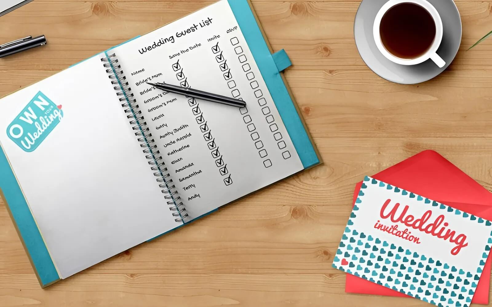 Sau khi xác định số lượng, bạn cần lập danh sách khách mời chi tiết