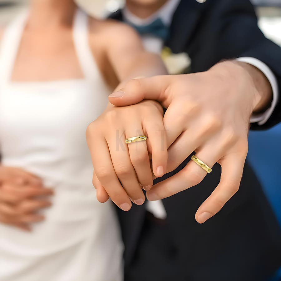 Nhẫn cưới S225 là minh chứng cho một tình yêu đẹp