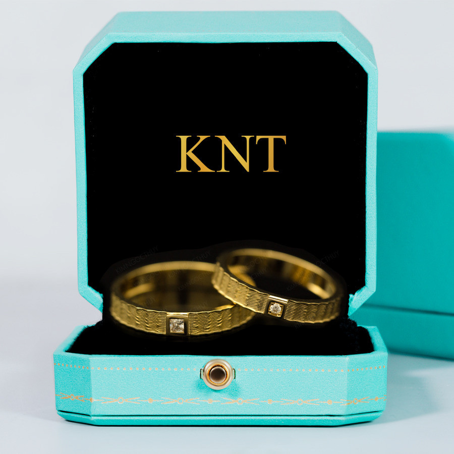 Nhẫn cưới TG19 nhẫn nữ thiết kế thanh mảnh