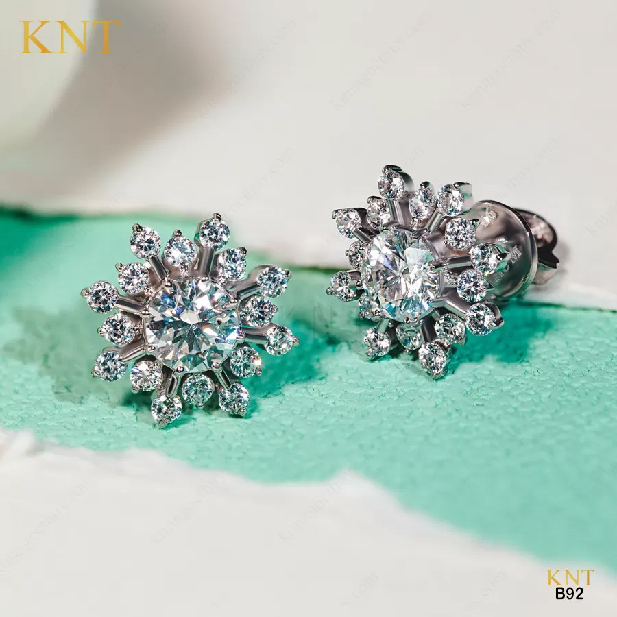 Bông tai cưới B92 thiết kế nổi bật có chất liệu cao cấp, bền đẹp