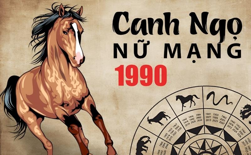 Nữ Canh Ngọ 1990 là sự kết hợp rất tốt về Ngũ hành và Cung phi