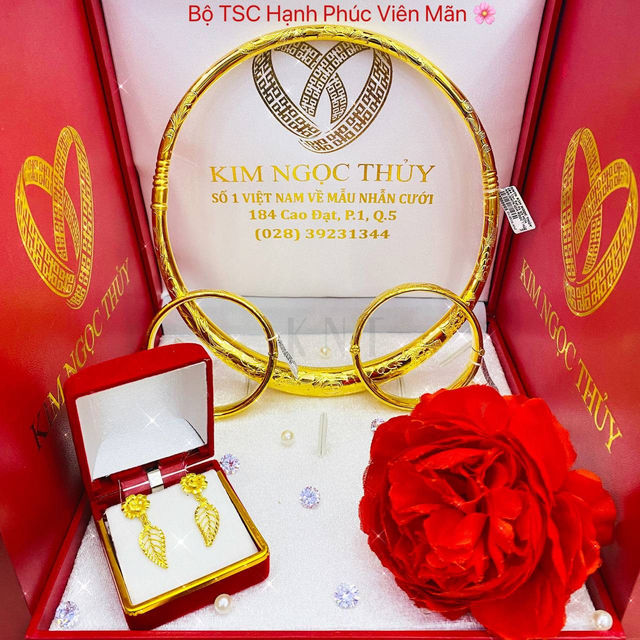 BỘ TRANG SỨC CƯỚI HẠNH PHÚC VIÊN MÃN ❤