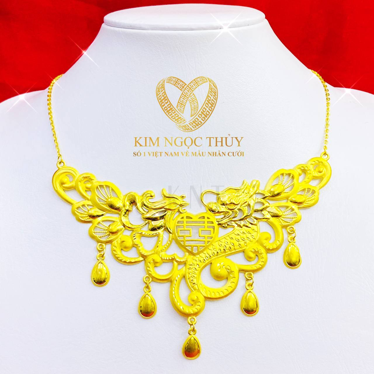 Dây chuyền Long Phụng Sum Vầy: Thiết kế tinh xảo và ý nghĩa