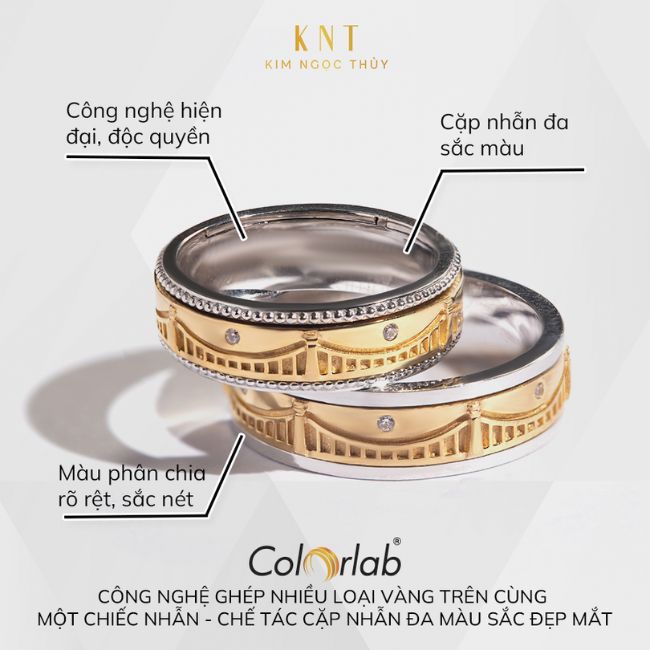 NHẪN CƯỚI KNT VỚI 16 CÔNG NGHỆ CHẾ TÁC NHIỆM MÀU