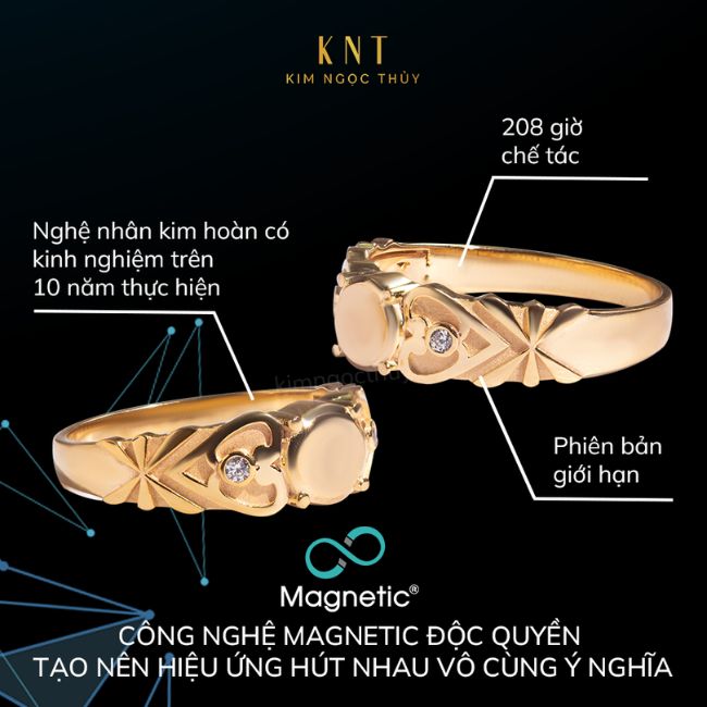 NHẪN CƯỚI KNT VỚI 16 CÔNG NGHỆ CHẾ TÁC NHIỆM MÀU