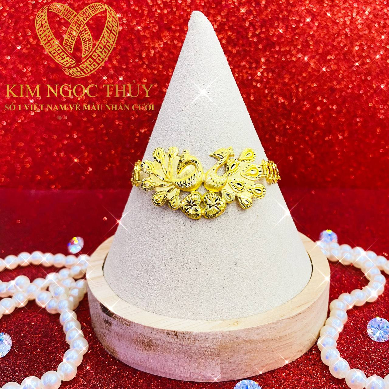 Lắc tay 2 chỉ đầy tinh tế và sắc sảo