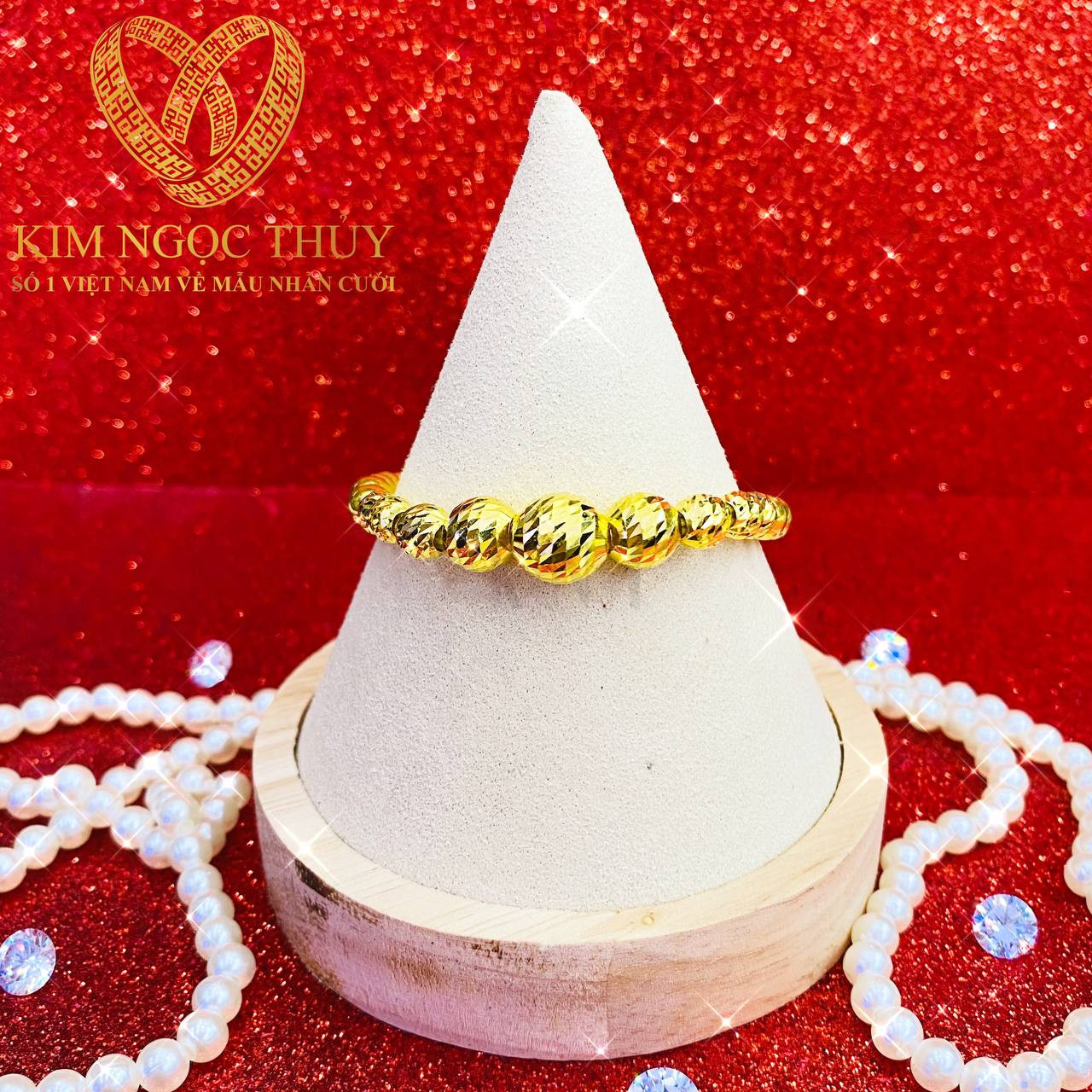 Lắc tay 2 chỉ đơn giản, tinh tế