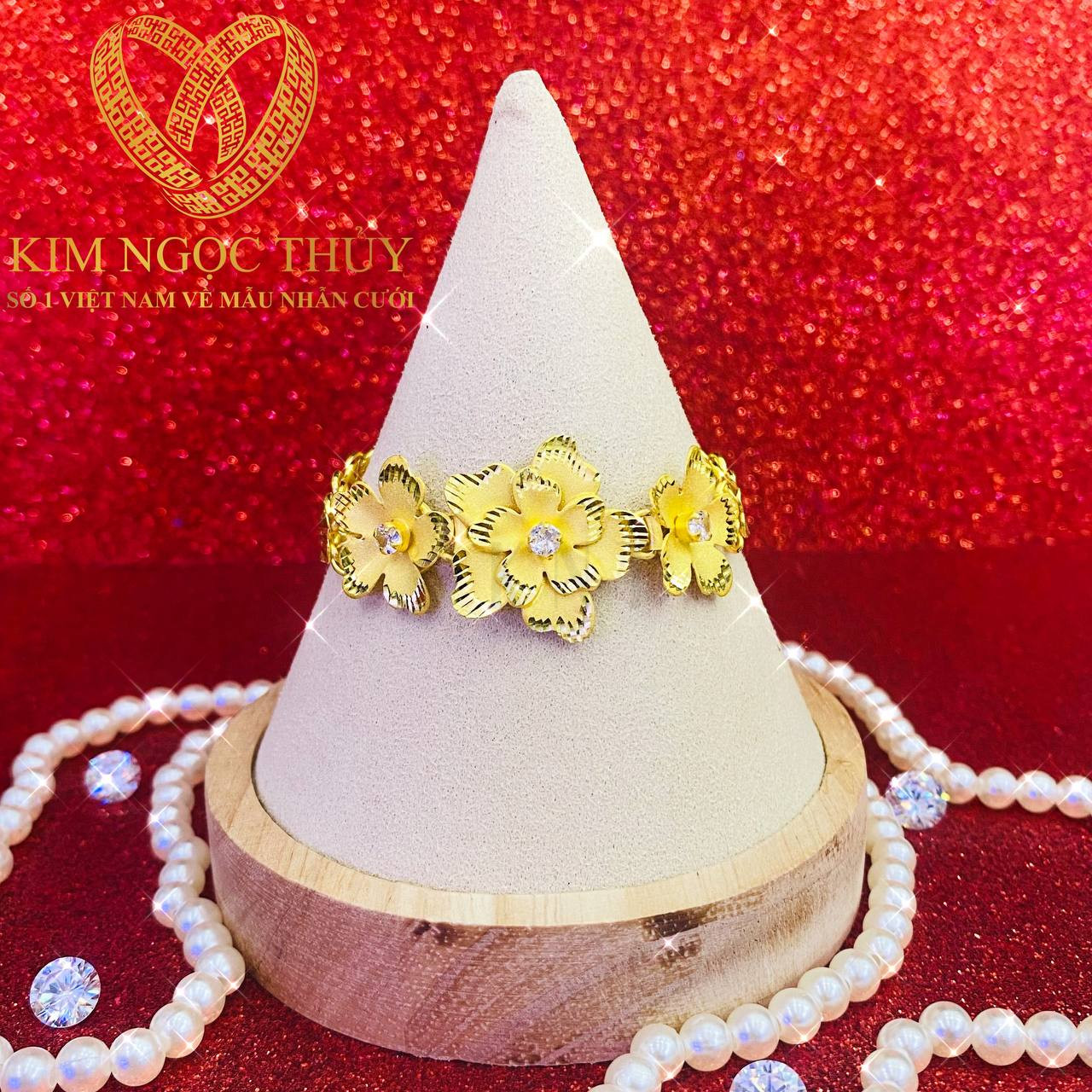 Lắc tay 3 chỉ vàng đúng tuổi, đúng chất lượng