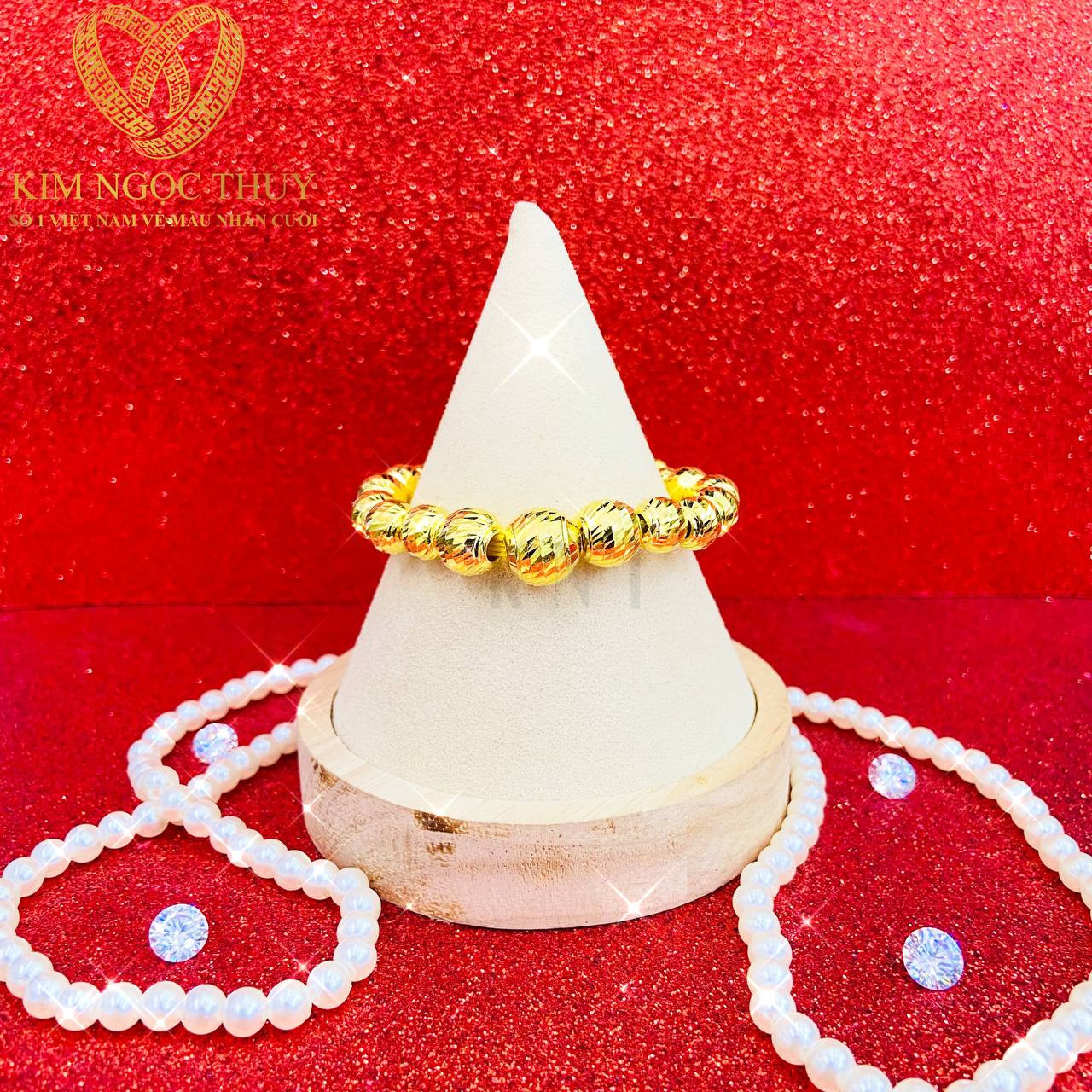 Lắc tay vàng 3 chỉ sang trọng