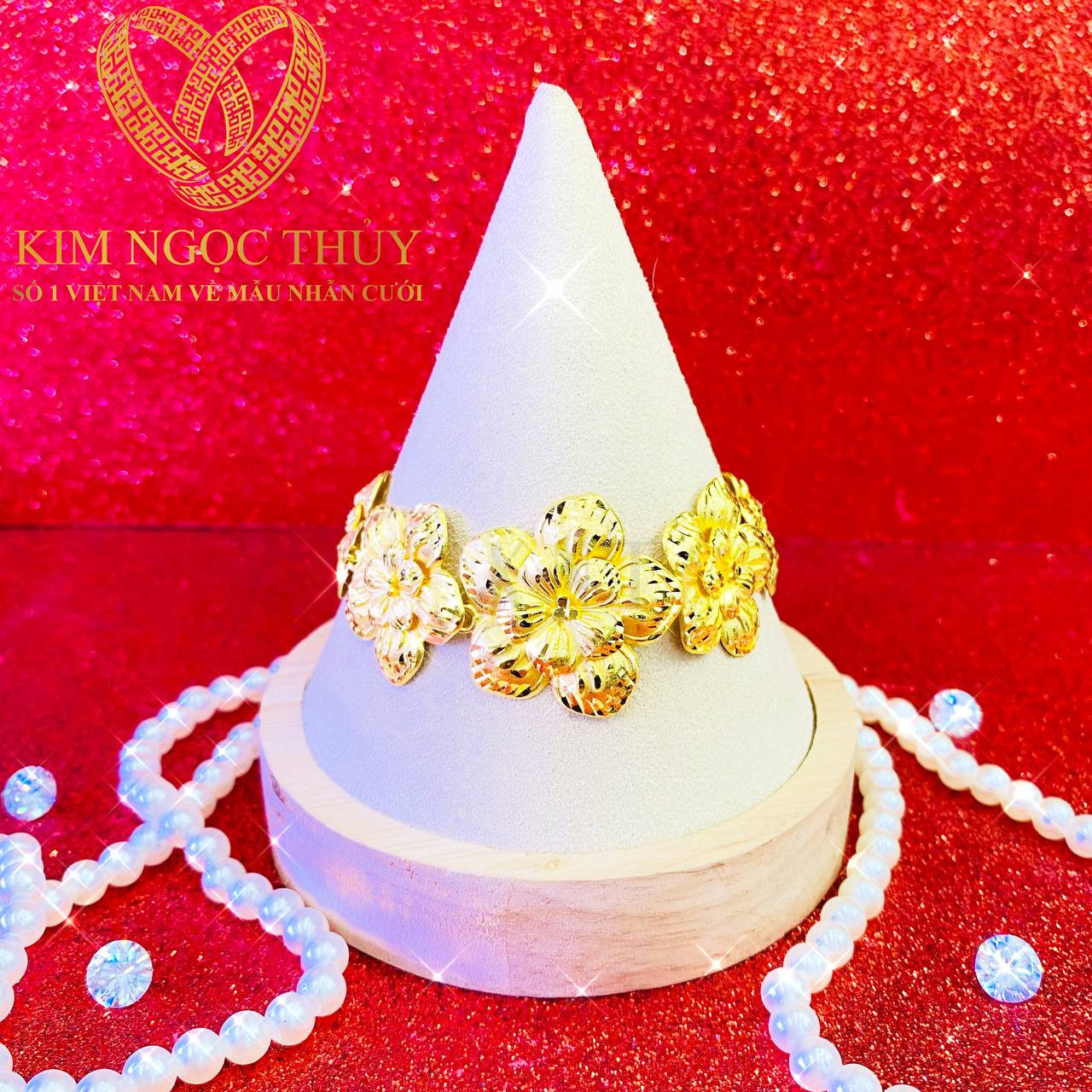 Lắc tay 5 chỉ thiết kế tinh xảo, đa dạng phong cách