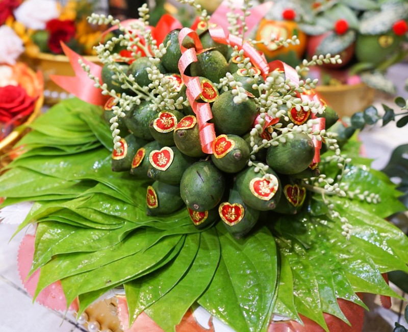 Heo quay và các lễ vật khác trong lễ nạp tài