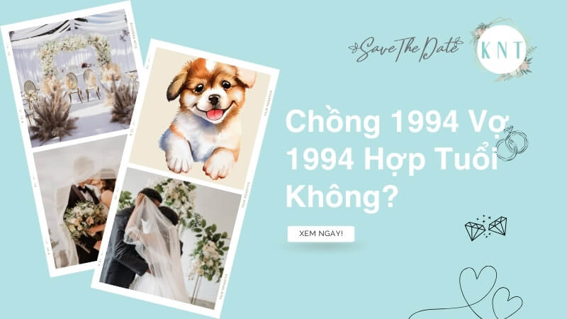 Chồng 1994 Vợ 1994 Hợp Tuổi Không? Luận Giải, Hóa Giải