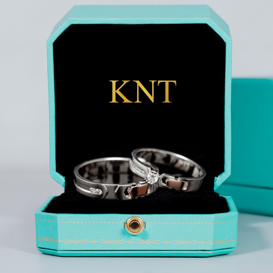 Nhẫn cưới F328 nhẫn nam cách điệu mạnh mẽ