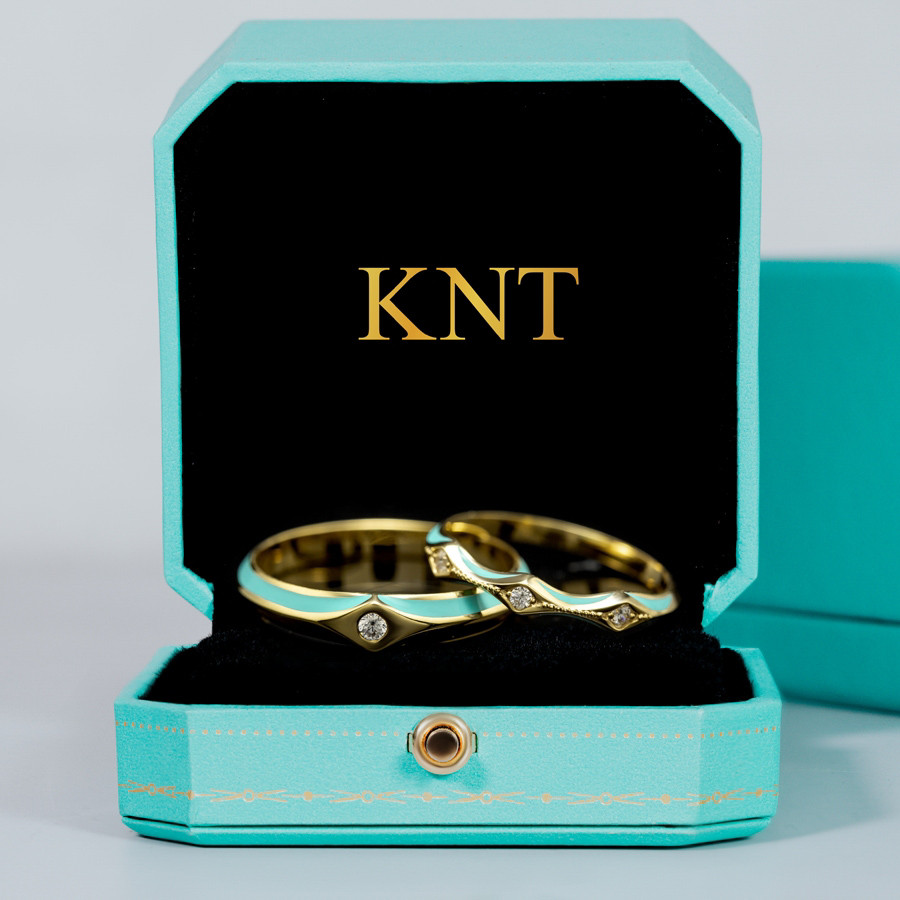 Nhẫn cưới Galaxy K7 chạm khắc tinh tế và sắc nét