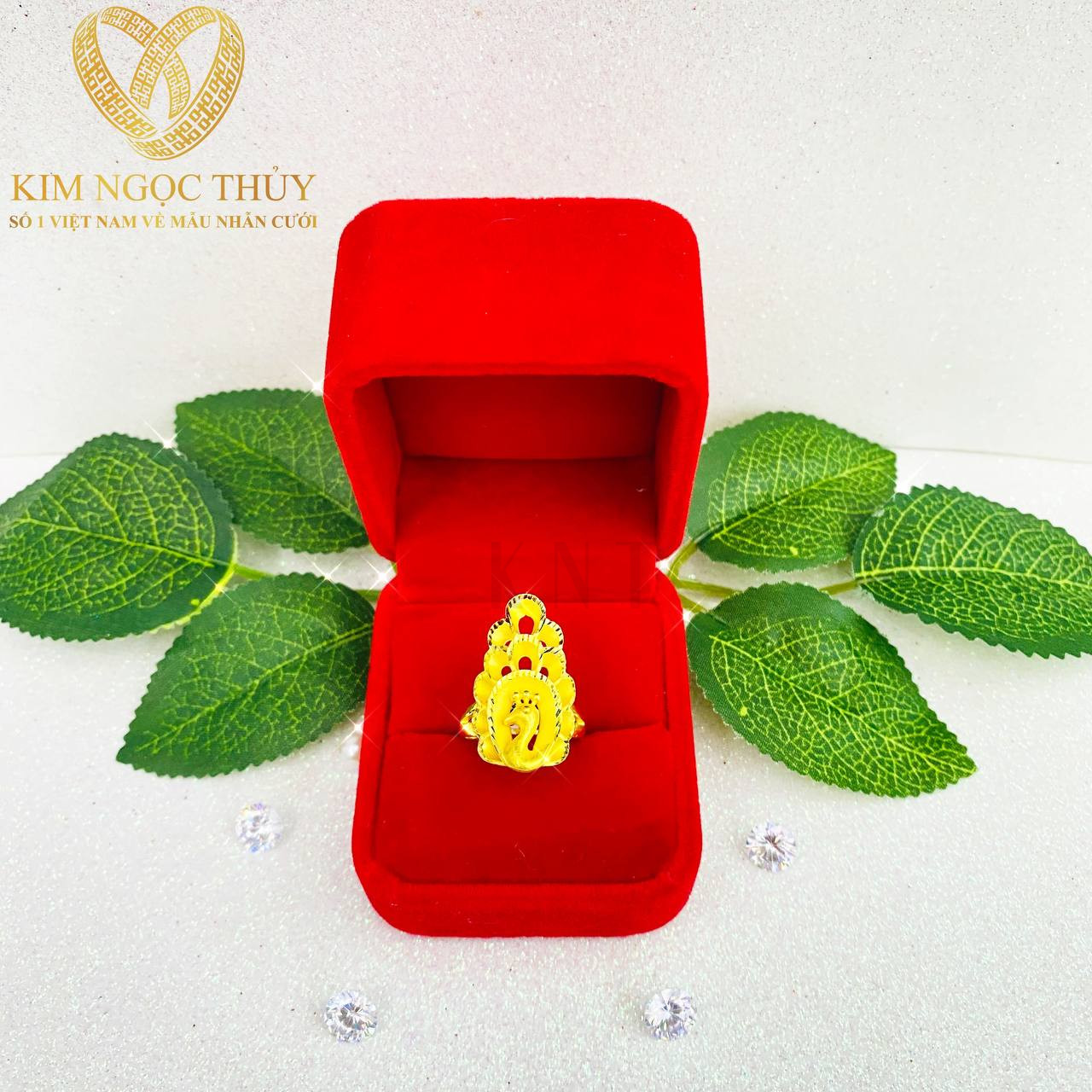 Nhẫn vàng cưới kiểu có kiểu dáng đầy sáng tạo và phong phú