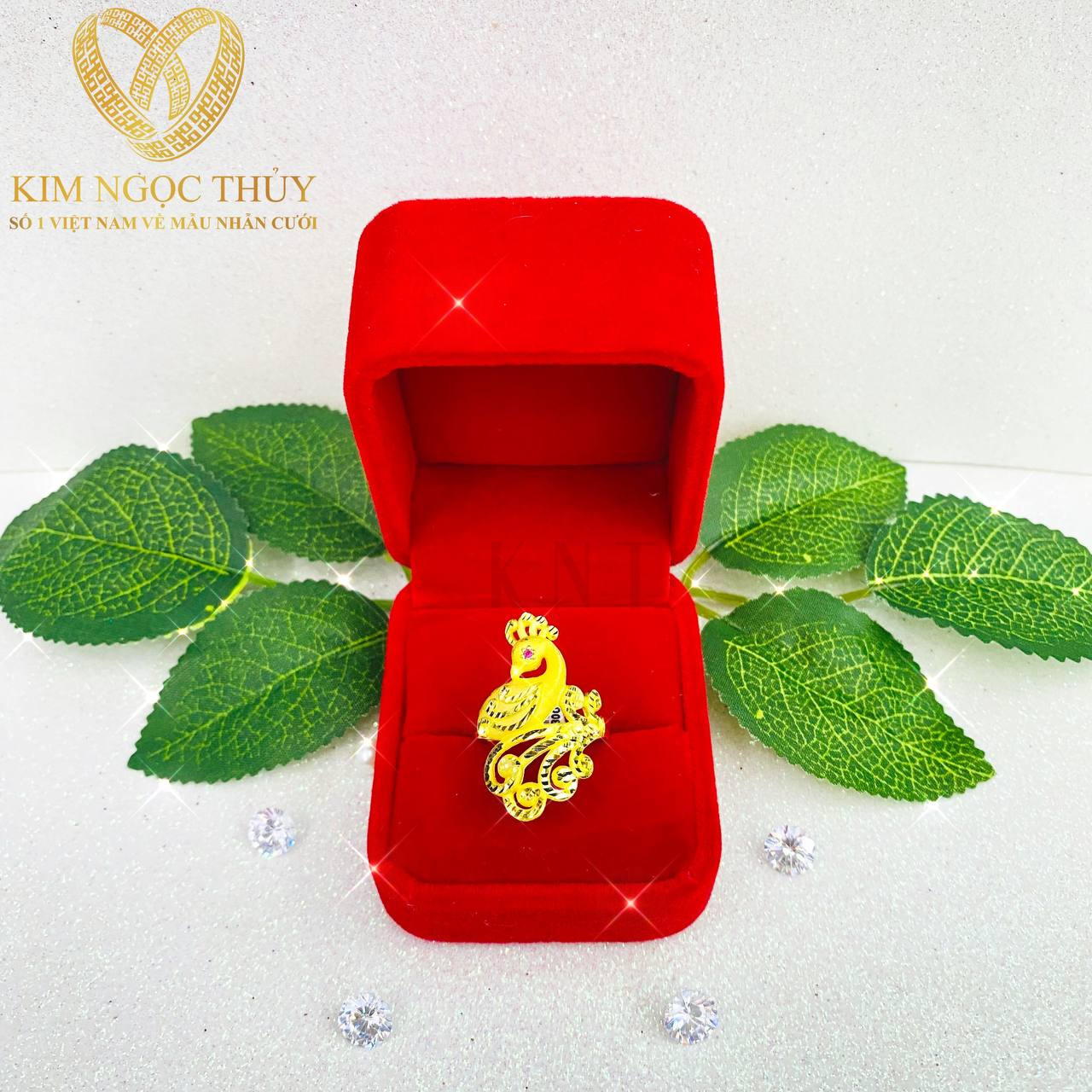 Nhẫn vàng cưới kiểu đảm bảo chất lượng cao