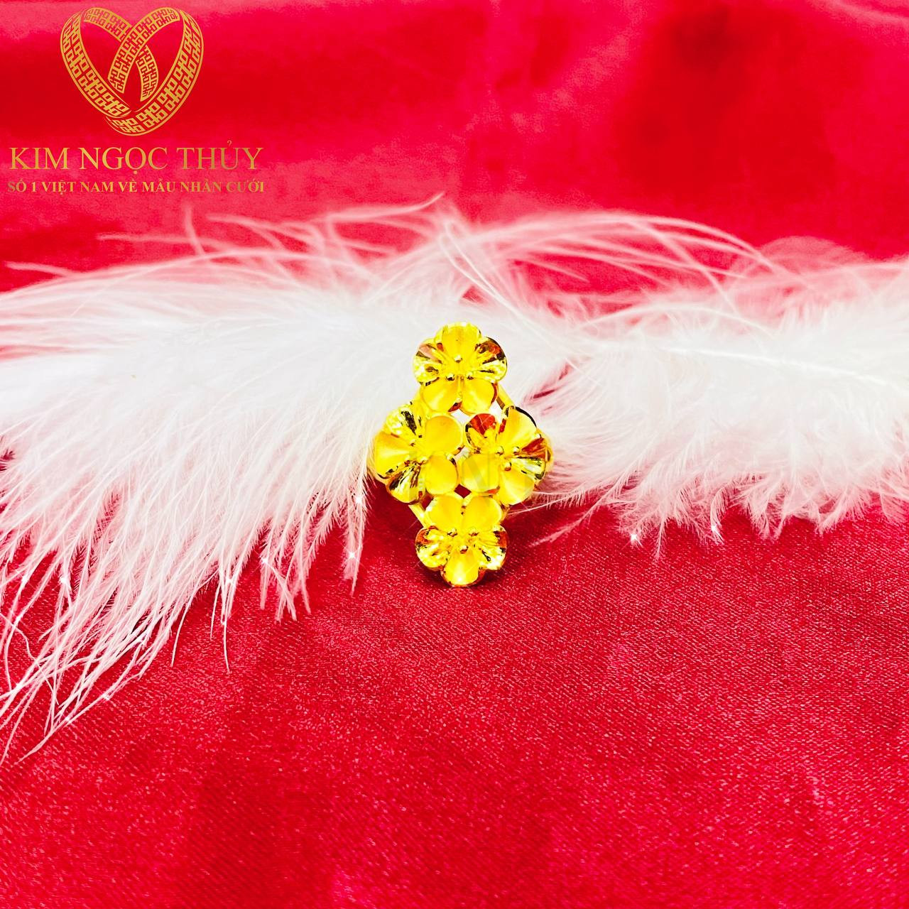 Nhẫn vàng cưới kiểu đẹp với mức giá tốt