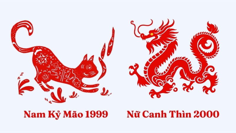 Nam Kỷ Mão 1999 và nữ Canh Thìn 2000 có thể hòa hợp và xây dựng hạnh phúc với nhau