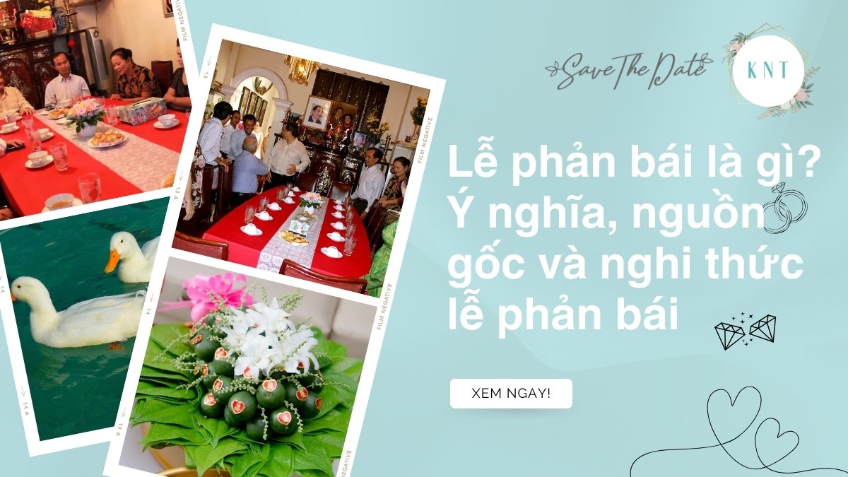 Lễ phản bái là gì? Ý nghĩa, nguồn gốc và nghi thức lễ phản bái