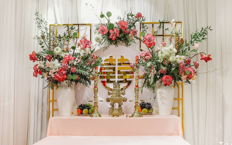 Song Hỷ trong đám cưới Việt