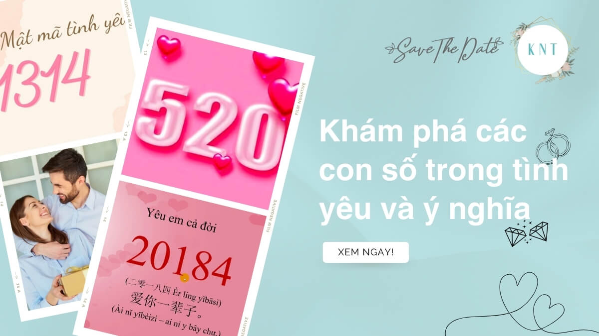 Khám phá các con số trong tình yêu và ý nghĩa